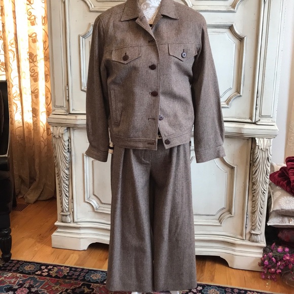 PENDLETON KNOCKABOUTS JACKET & SKORT LUXURY VINTAGE VIRGIN WOOL SZ M LIKE NEW - Picture 5 of 8